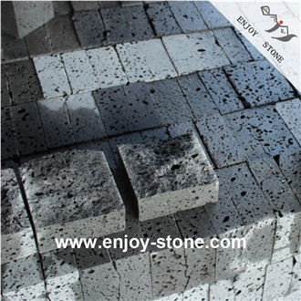 Lavastone Cobblestones For Paving And Roadside
