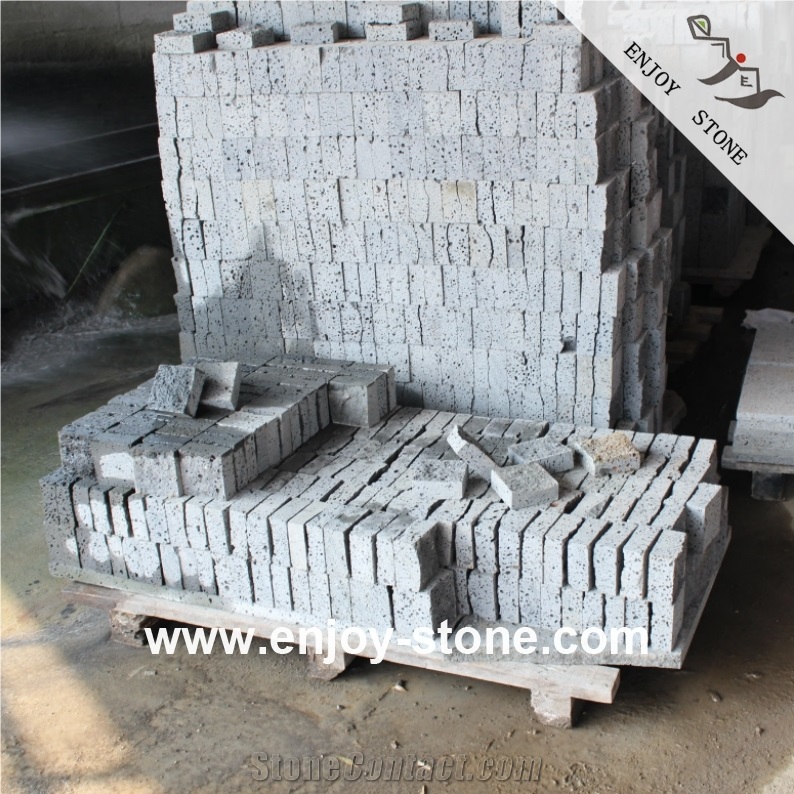 Lavastone Cobblestones For Paving And Roadside