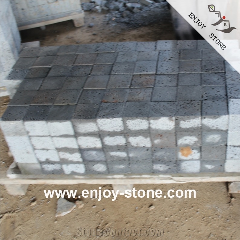 Lavastone Cobblestones For Paving And Roadside
