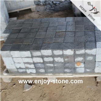 Lavastone Cobblestones For Paving And Roadside