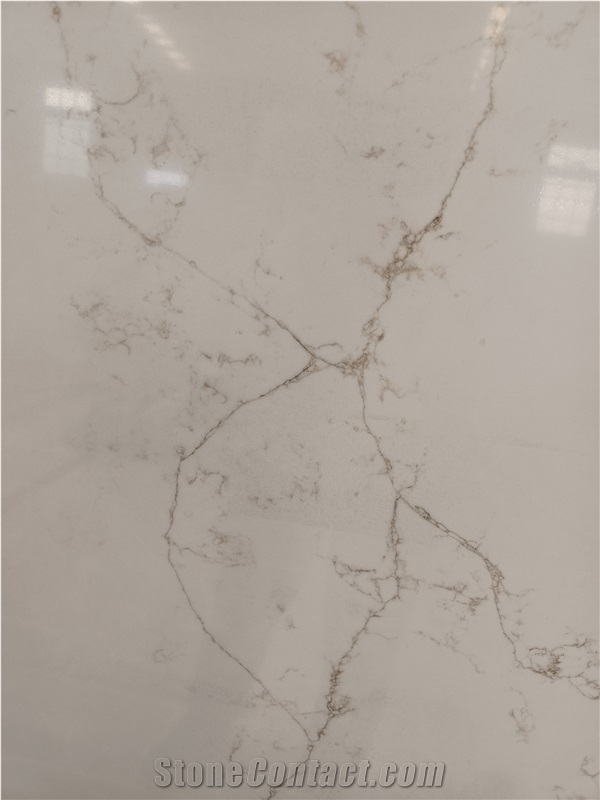 Quartz Slab Artificial Stone Slabs Hot Sale Pattern 6152