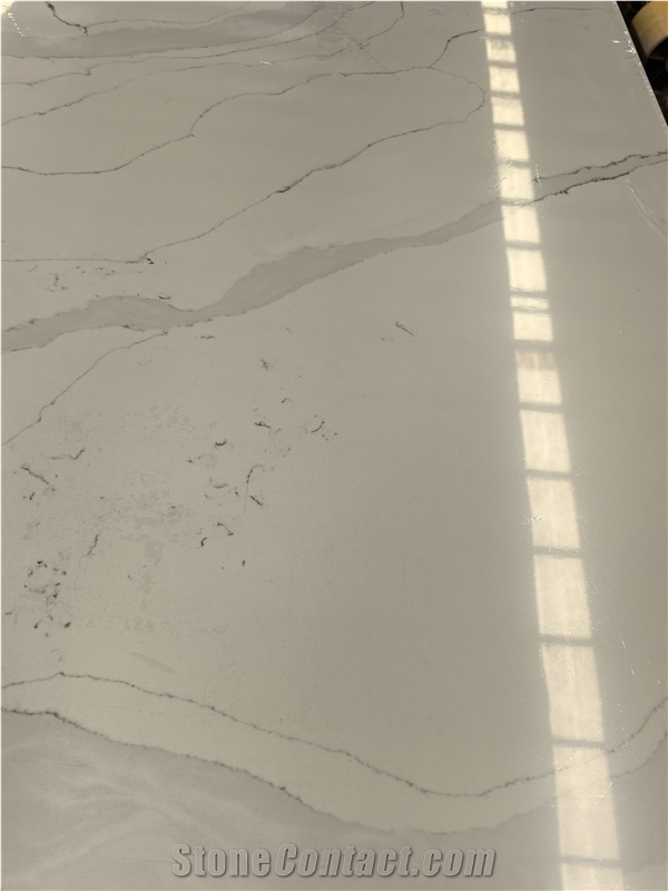 Quartz Slab Artificial Stone Slabs Hot Sale Pattern 7204