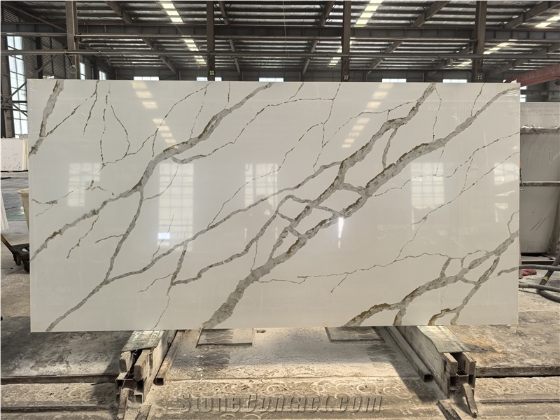 Quartz Slab Artificial Stone Slabs Hot Sale Pattern 7374