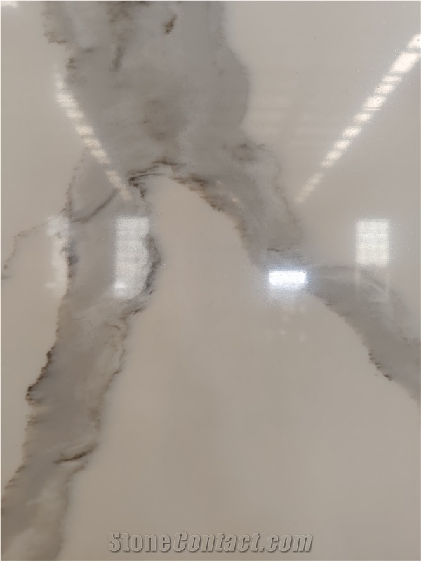 Quartz Slab Artificial Stone Slabs Hot Sale Pattern 7702