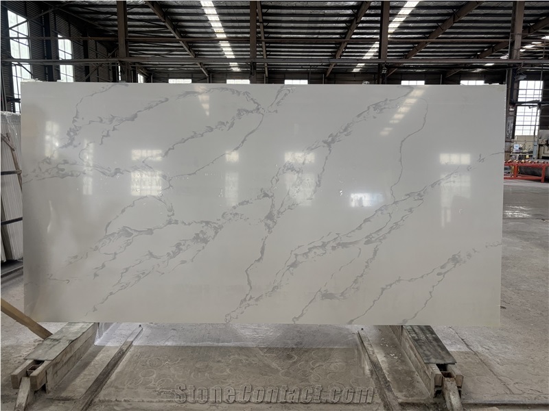Quartz Slab Artificial Stone Slabs Hot Sale Pattern 8008