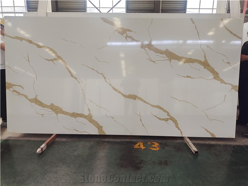 Quartz Slab Artificial Stone Slabs Hot Sale Pattern 8101