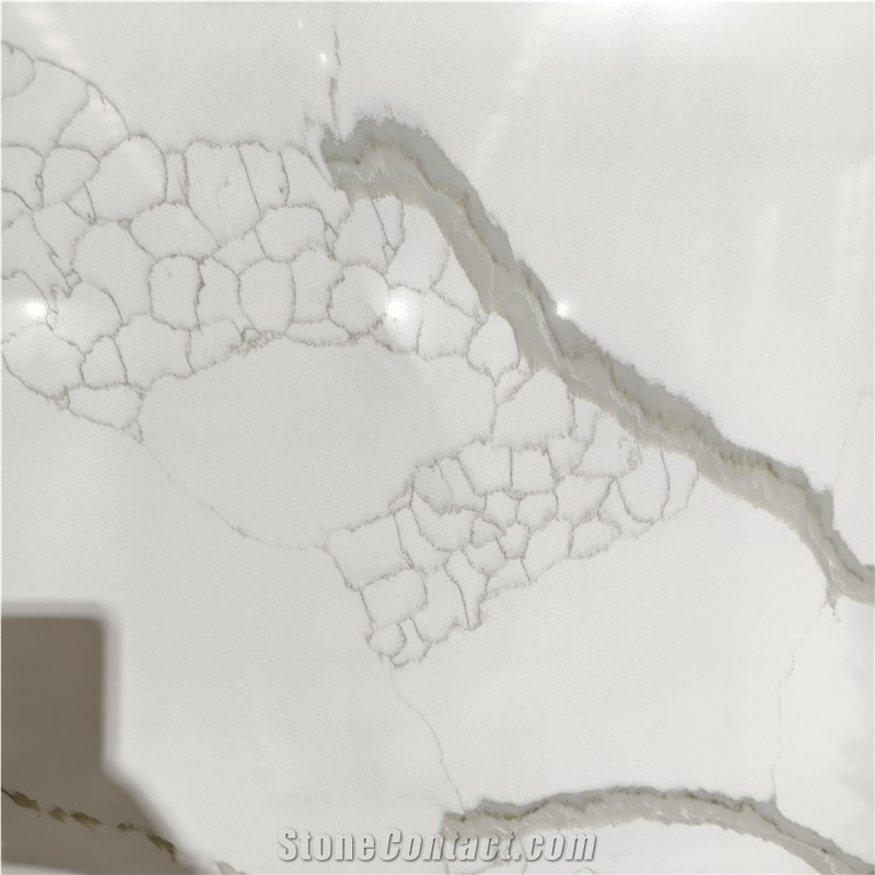 Quartz Slab Hot Sale Pattern CALACATTA Quartz Slabs