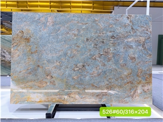 Amazon Blue Quartzite Slabs