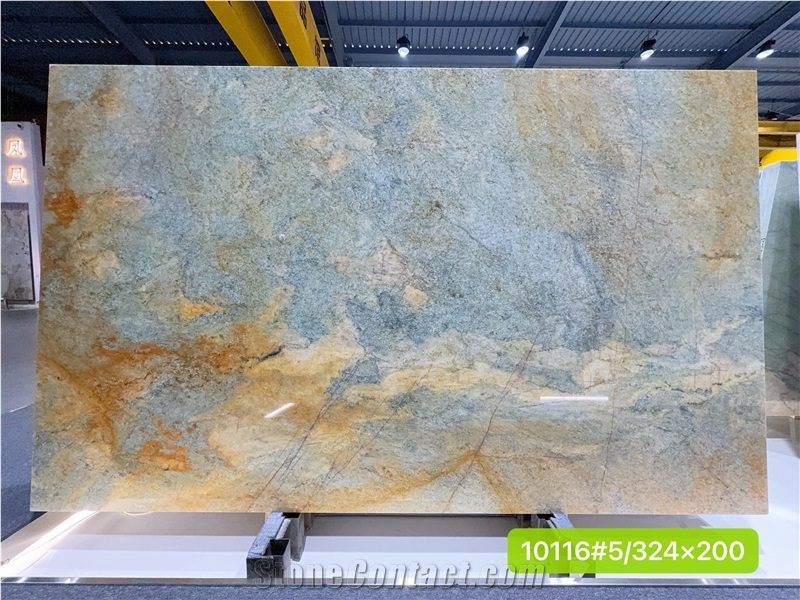 Amazon Blue Quartzite Slabs