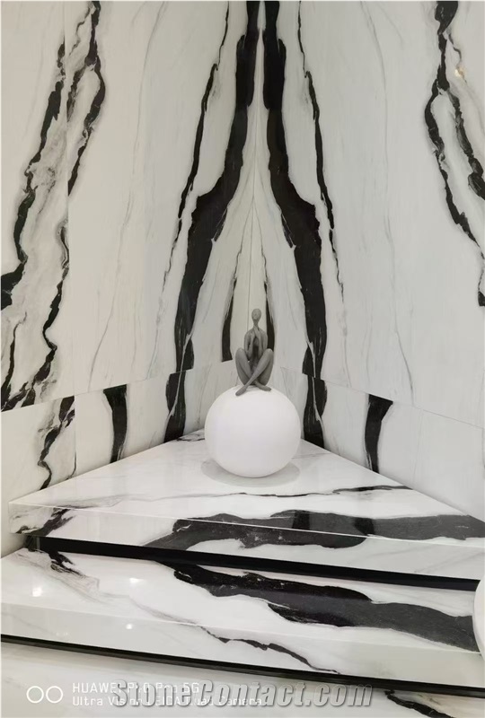 Hot Sale Panda White Nano Stone Slabs