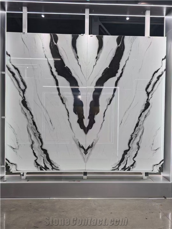 Nano Calacatta Gold Booking Match  Nano Crystallized Glass