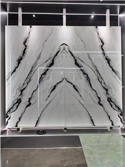 Nano Calacatta Gold Booking Match  Nano Crystallized Glass