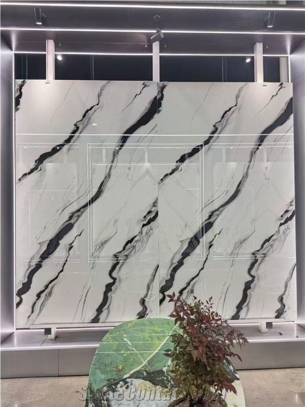 Nano Calacatta Gold Booking Match  Nano Crystallized Glass