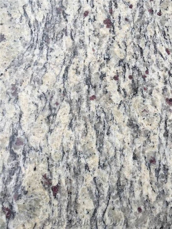 Light Purple Dot Granite Natural Stone Slabs High Quality