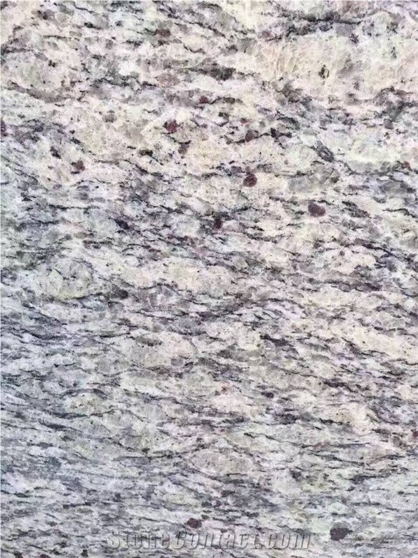 Light Purple Dot Granite Natural Stone Slabs High Quality