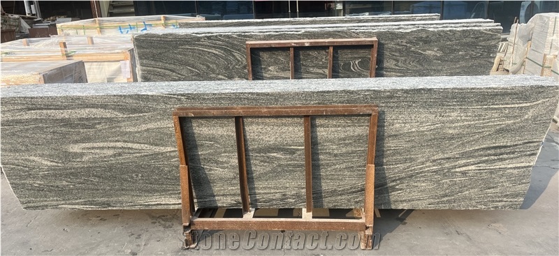 Natural Green Granite Polished China Slabs