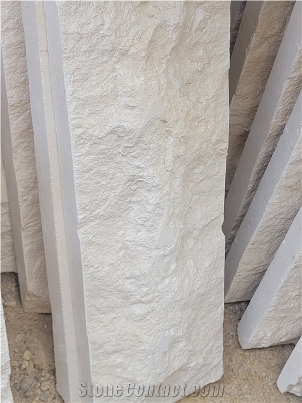 White Limestone Split Face Wall Tiles (Rock Face Limestone)