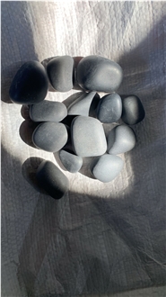 Natural River Black Pebble Stones