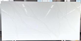 3200*1600Mm China Hefeng Quartz Artificial Calacatta Slabs