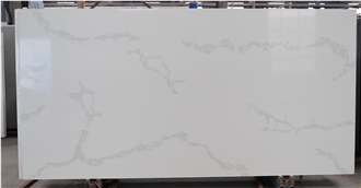 3200*1600Mm China Hefeng Quartz Artificial Calacatta Slabs