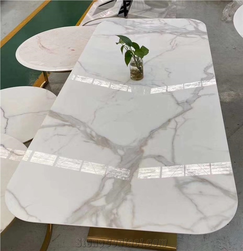 China  Calacatta Nano Stone Slabs