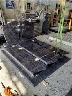 Bahama Blue,Orion ,Visac Granite Polish Style Tombstones