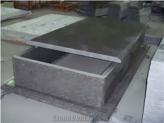 Chian Grey G664 Polish Luna Pearl Granite  Headstone