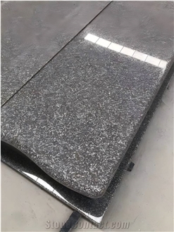 Chian Grey G664 Polish Luna Pearl Granite  Headstone