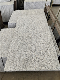China Cheap G602 Flamed Grey Granite Paving Stone