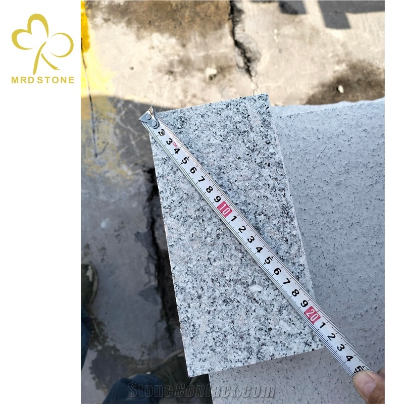 China G602 Grey Flamed+Sawn Granite Tiles