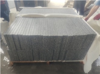China  HN G654 Dark Grey Flamed Granite Paving Stones