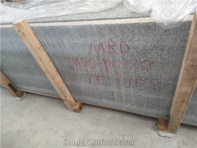 China Impala Black Sesame Flamed Granite Slabs G654 G3554