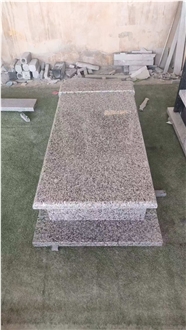 China Swan Blue Granite  Tombstone