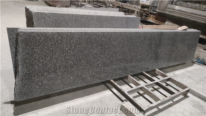 G664 Pink Polished Luna Pearl Granite Slabs Of China