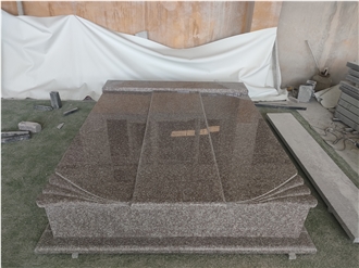 Hot Sale Cheap European  Red Granite G664  Tombstone
