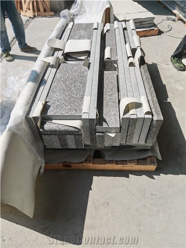Original G664 Granite Polished Tombstone