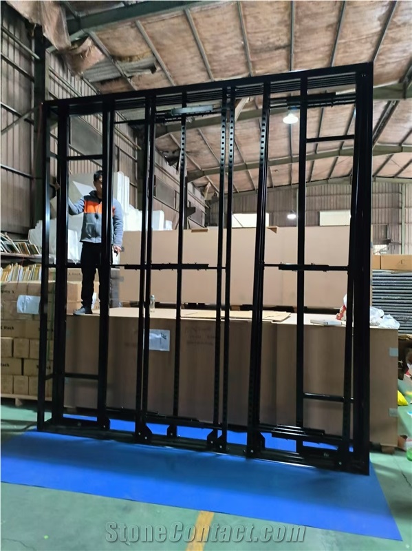 Black Floor Display Rack