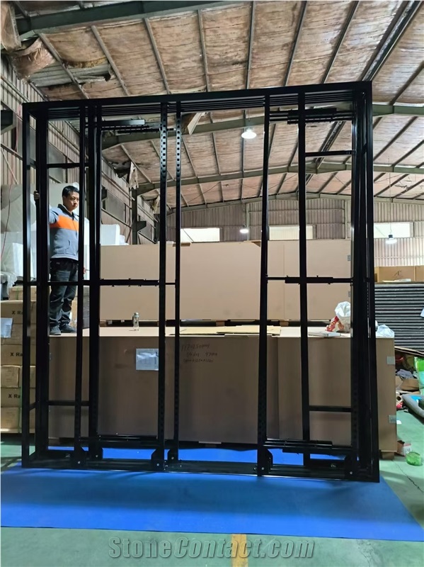 Black Floor Display Rack