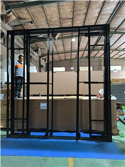Black Floor Display Rack