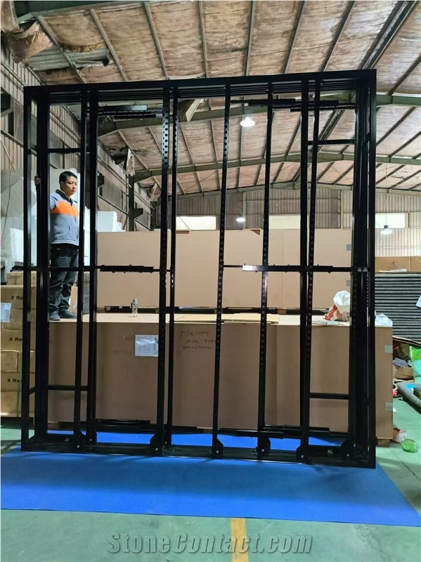 Black Floor Display Rack