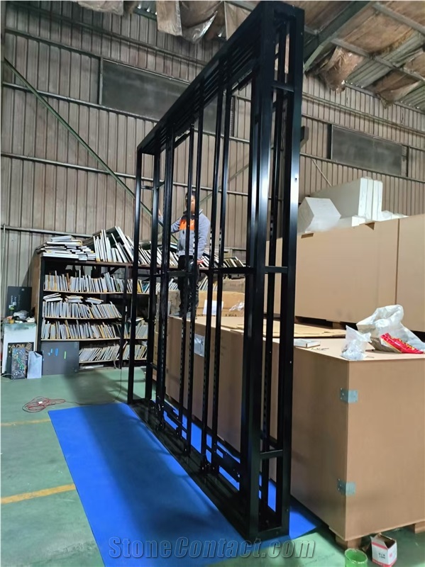 Black Floor Display Rack