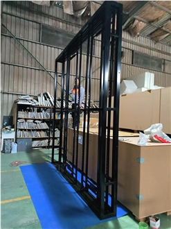 Black Floor Display Rack
