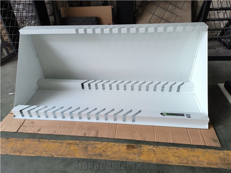 Table Stand—White-Customized QR Code Printing