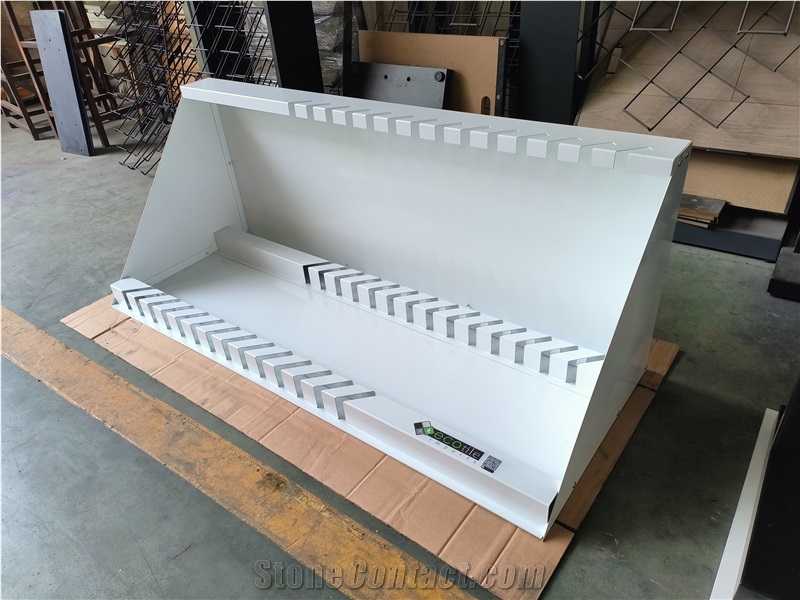 Table Stand—White-Customized QR Code Printing