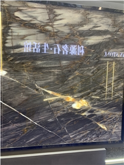Midnight Crystal Quartzite Slabs
