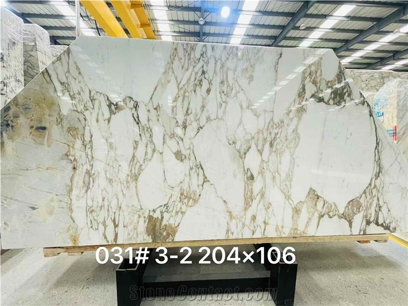 High Quality Calacatta Gold Marble Slabs-Polished