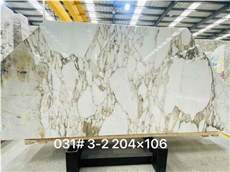 High Quality Calacatta Gold Marble Slabs-Polished