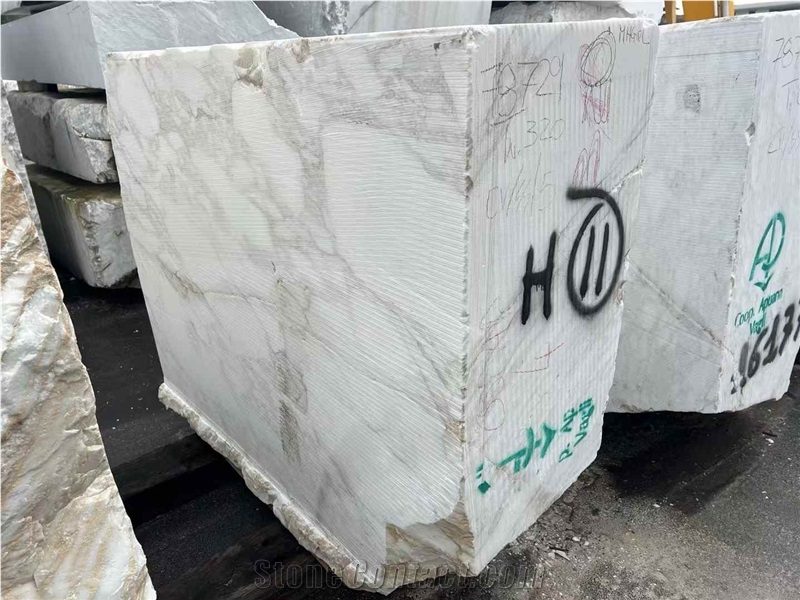 High Quality Calacatta Gold Marble Slabs-Polished
