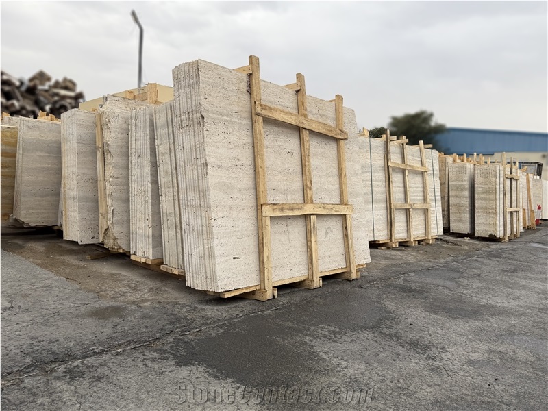 Tuscany Beige Travertine Slabs