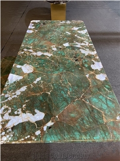 Amazon Green Quartzite Finished Product
